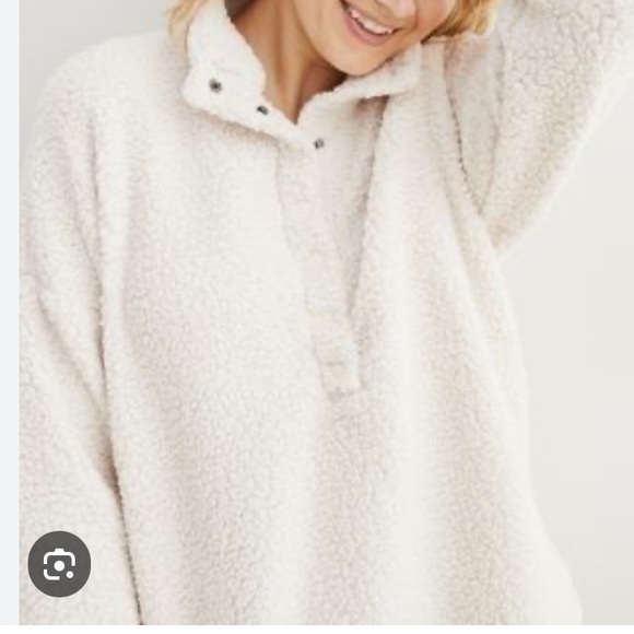 Aerie Cloud Sherpa Pullover - Picture 1 of 10
